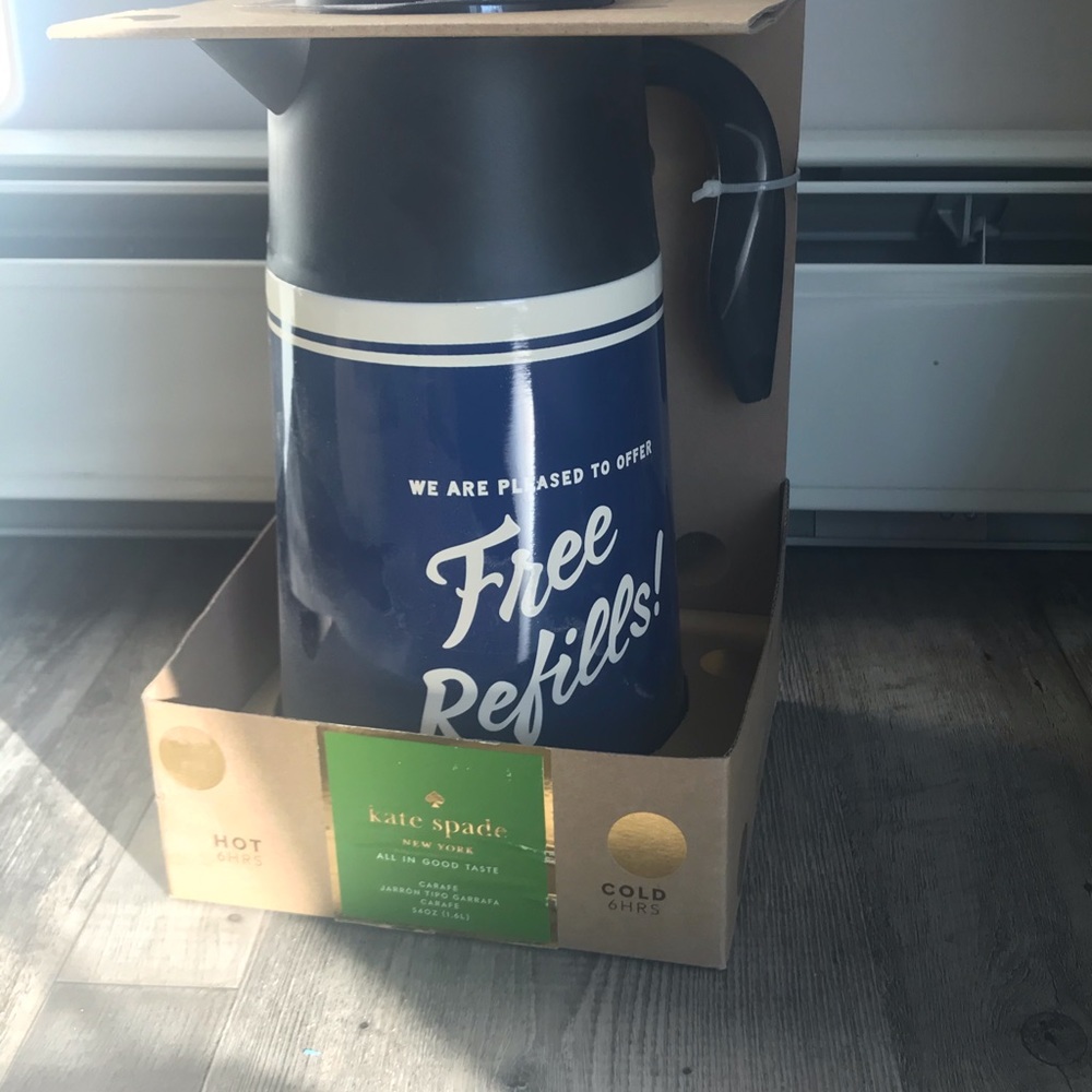 Kate spade coffee carafe